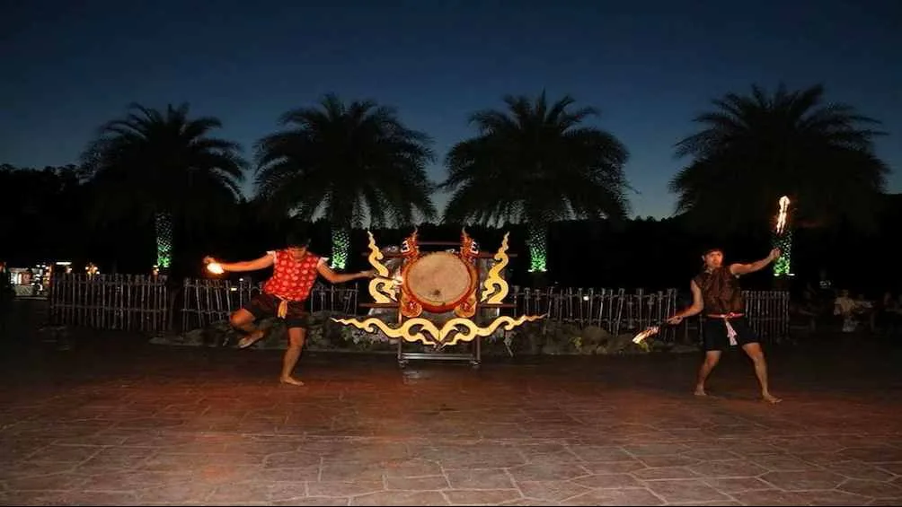 An evening show in the park