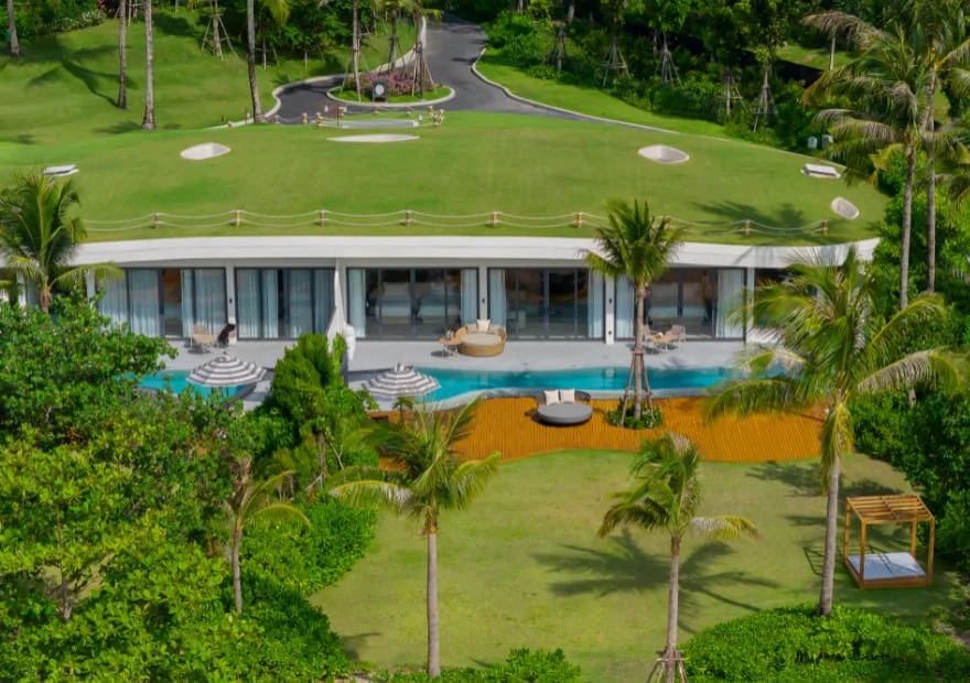 Two Bedroom Beachfront Pool Villa