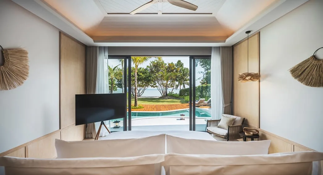Two Bedroom Beachfront Pool Villa