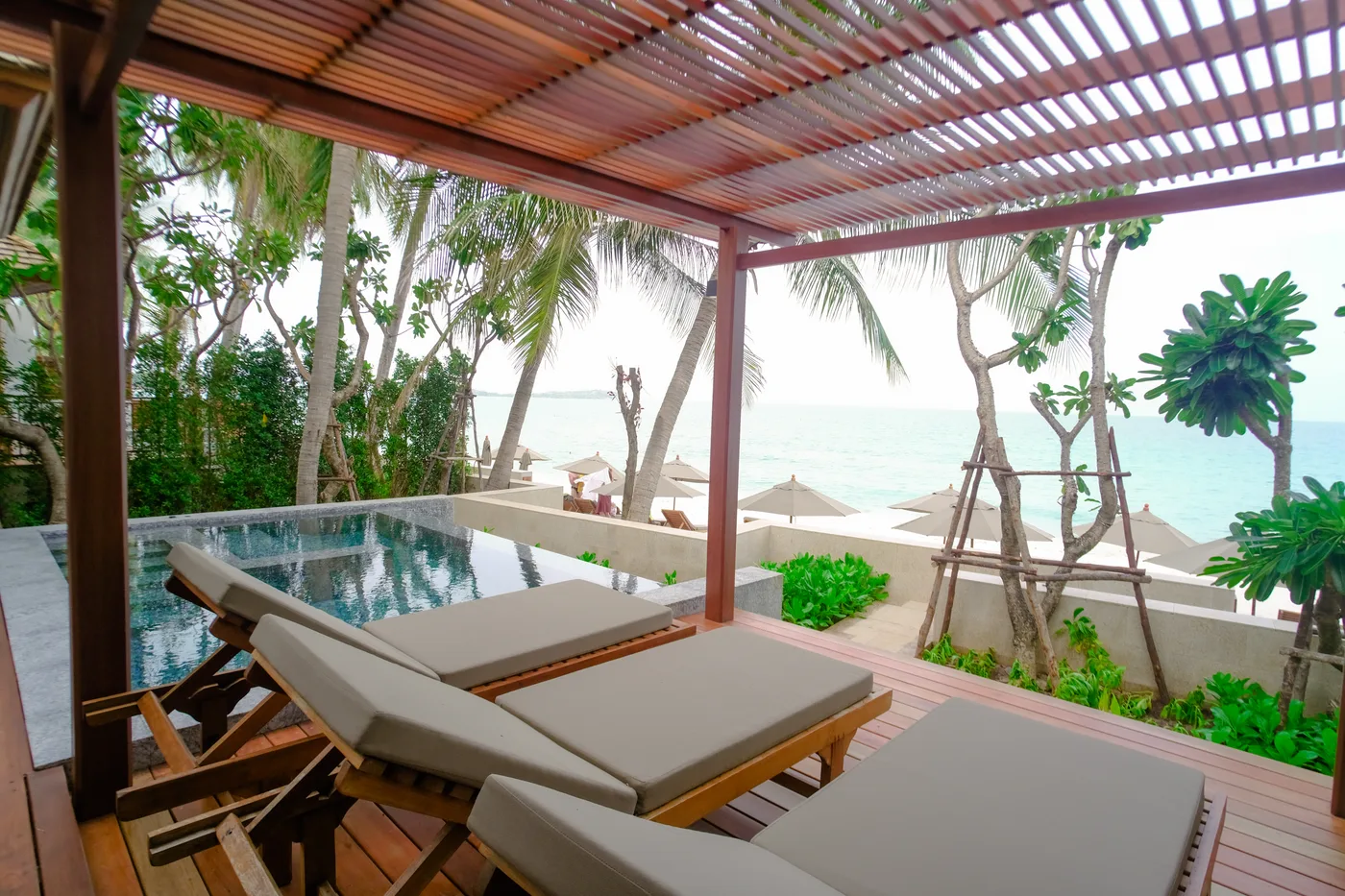 Beachfront Villa, 2 Bedrooms with Private Pool — فيلا شاطئية بغرفتي نوم ومسبح