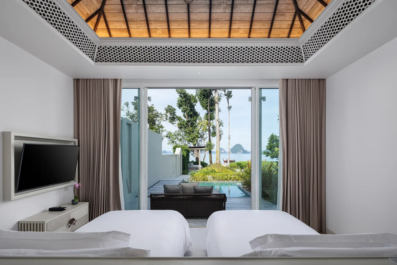 Two-Bedroom Beachfront Pool Villa