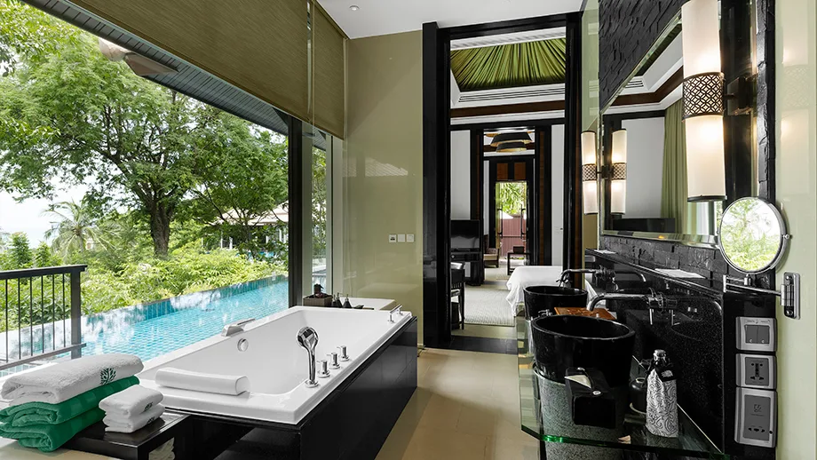 Wellbeing Sanctuary Pool Villa - Partial Ocean View — וילת ולנס עם נוף חלקי לים