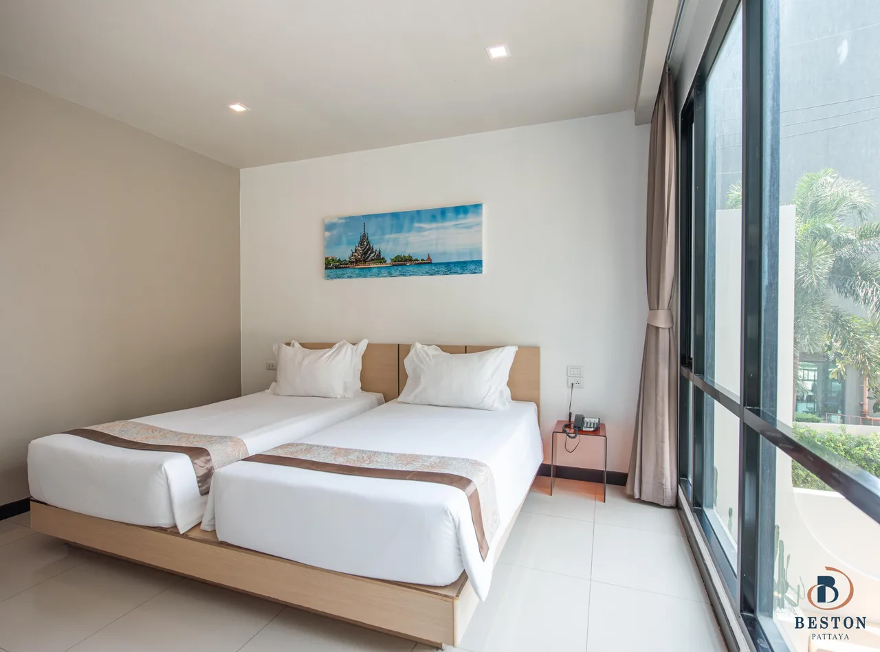 Superior Twin Room with Pool View