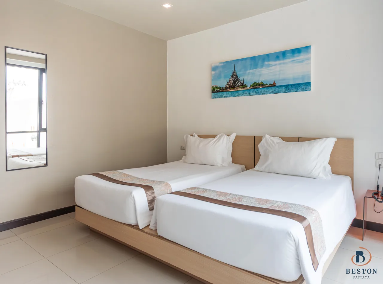Superior Twin Room with Pool View