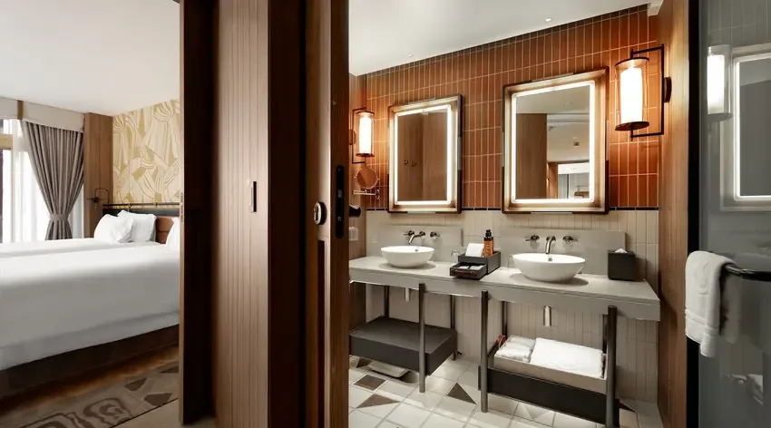 Mirage Two-Bedroom Family Duplex Suite Ocean with Bunk Bed and Club Access