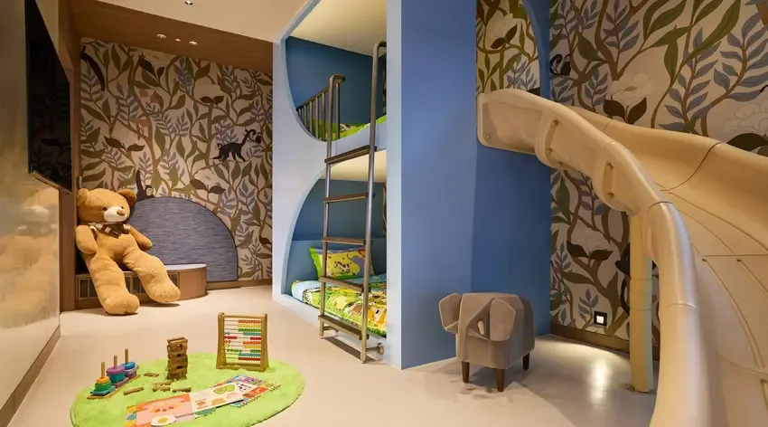 Mirage Two-Bedroom Family Duplex Suite Ocean with Bunk Bed and Club Access