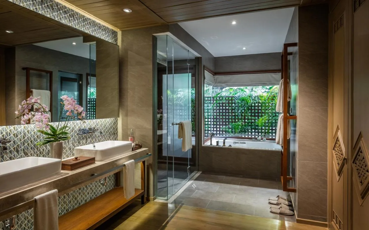 Garden Pavillion with Two Twin Beds