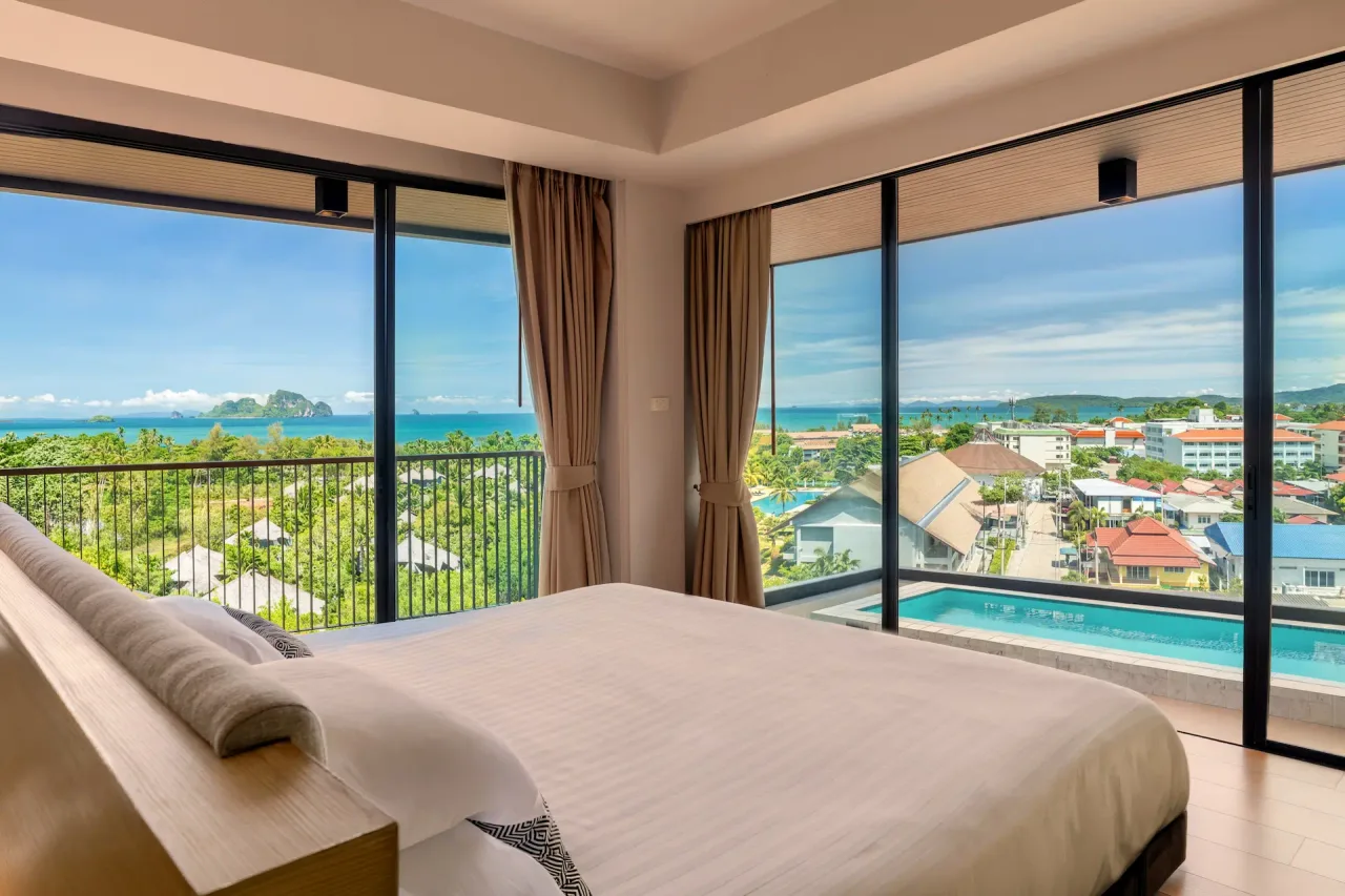 Deluxe Sea View Room with Outdoor Bathtub