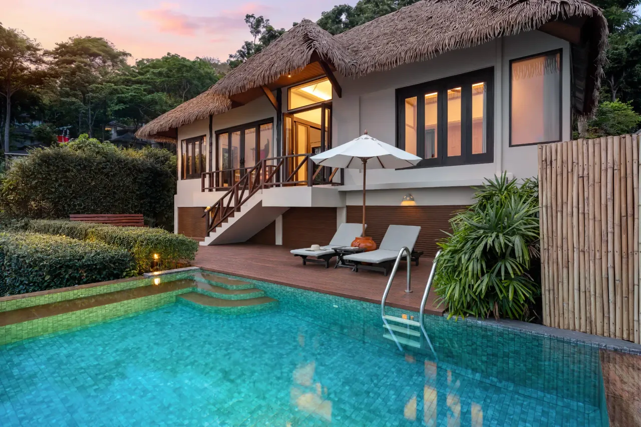 Oceanview Hillside Pool Villa