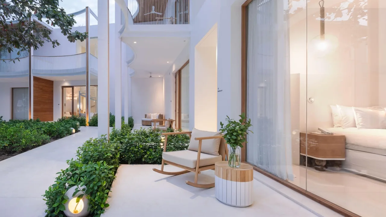 Garden Pool Villa — וילת בריכה, אגף הגן