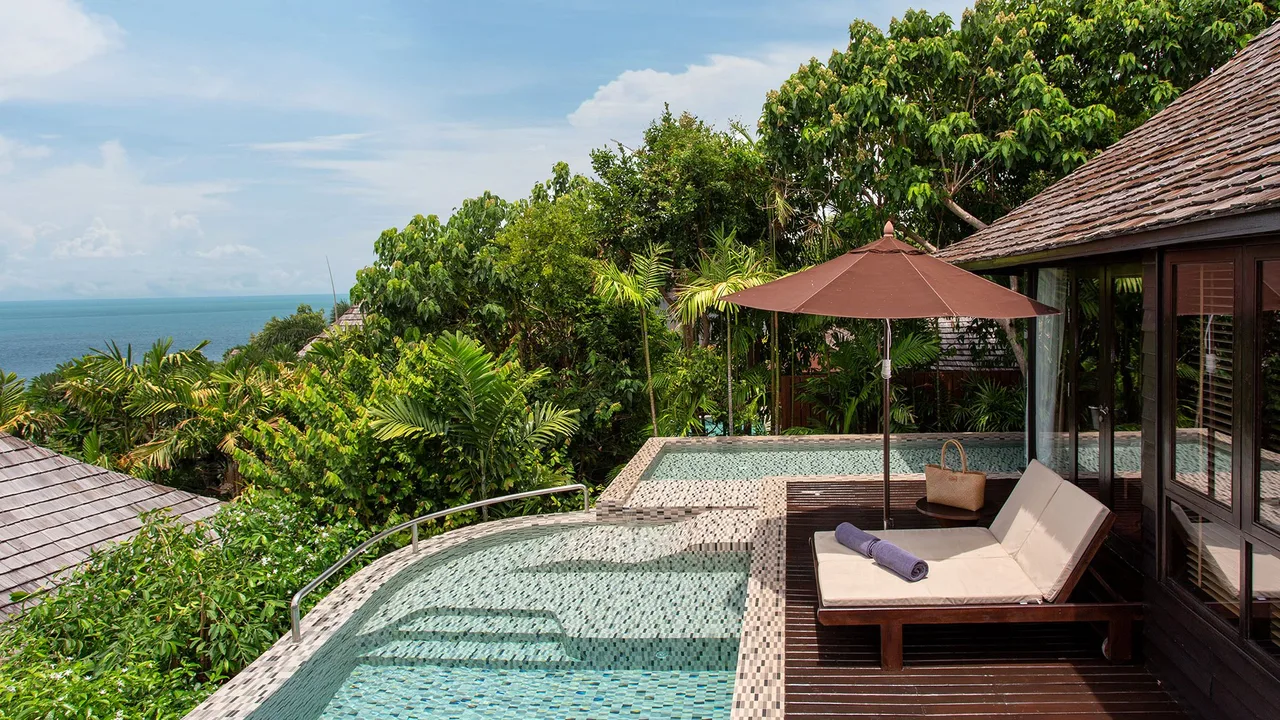 Clifftop Villa with Private Pool