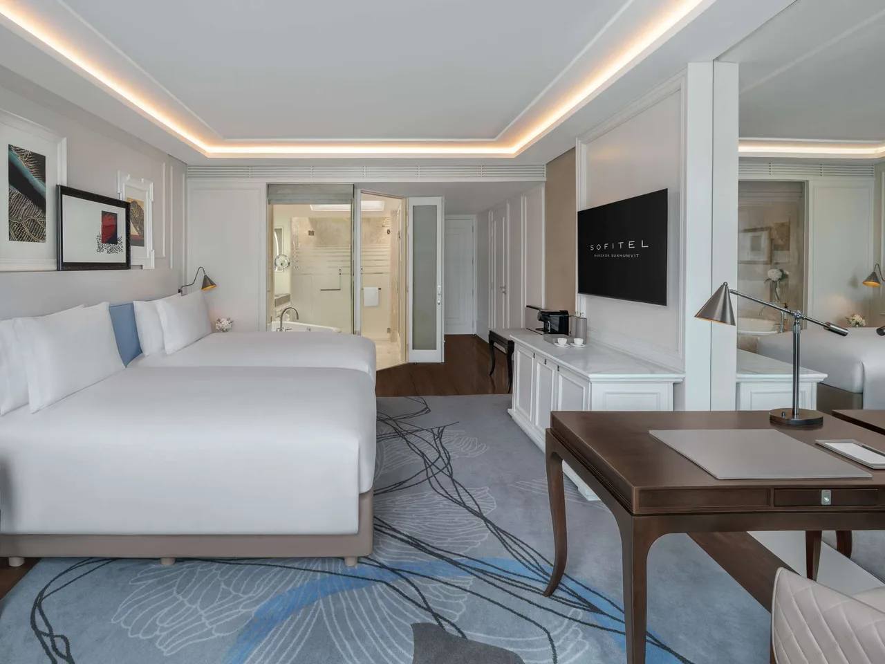 MAGNIFIQUE ROOM, 2 Single Beds