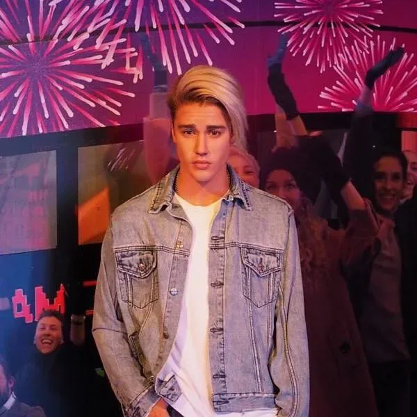 Justin Bieber's wax figure