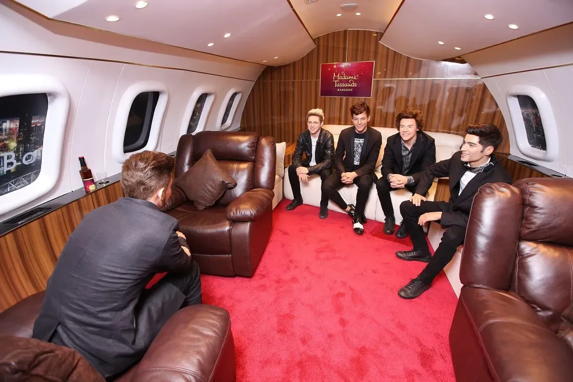 Wax figures of the band One Direction