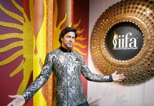 Shah Rukh Khan's wax figure in the Bollywood zone
