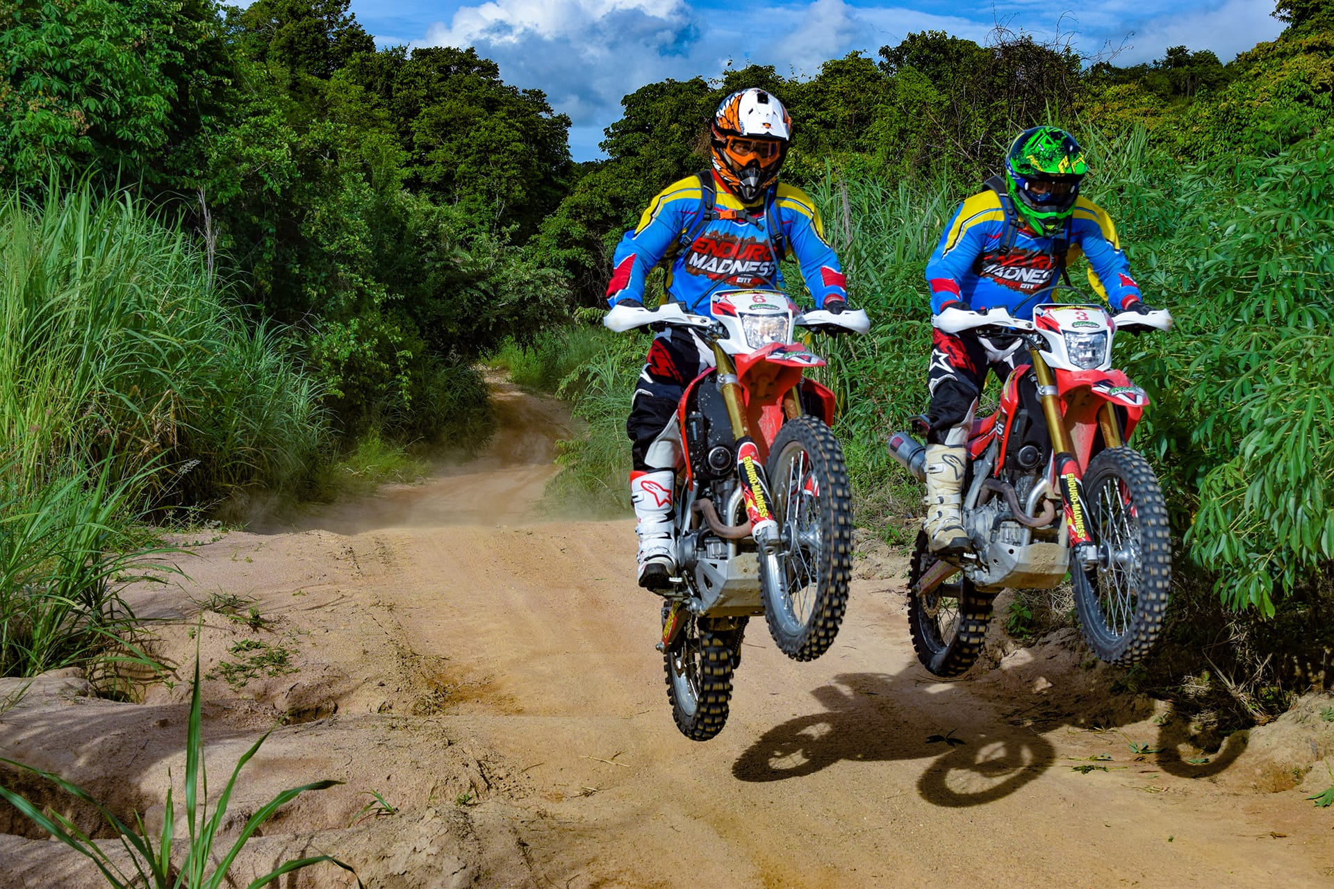 טיול חצי יום אופנועי אנדורו