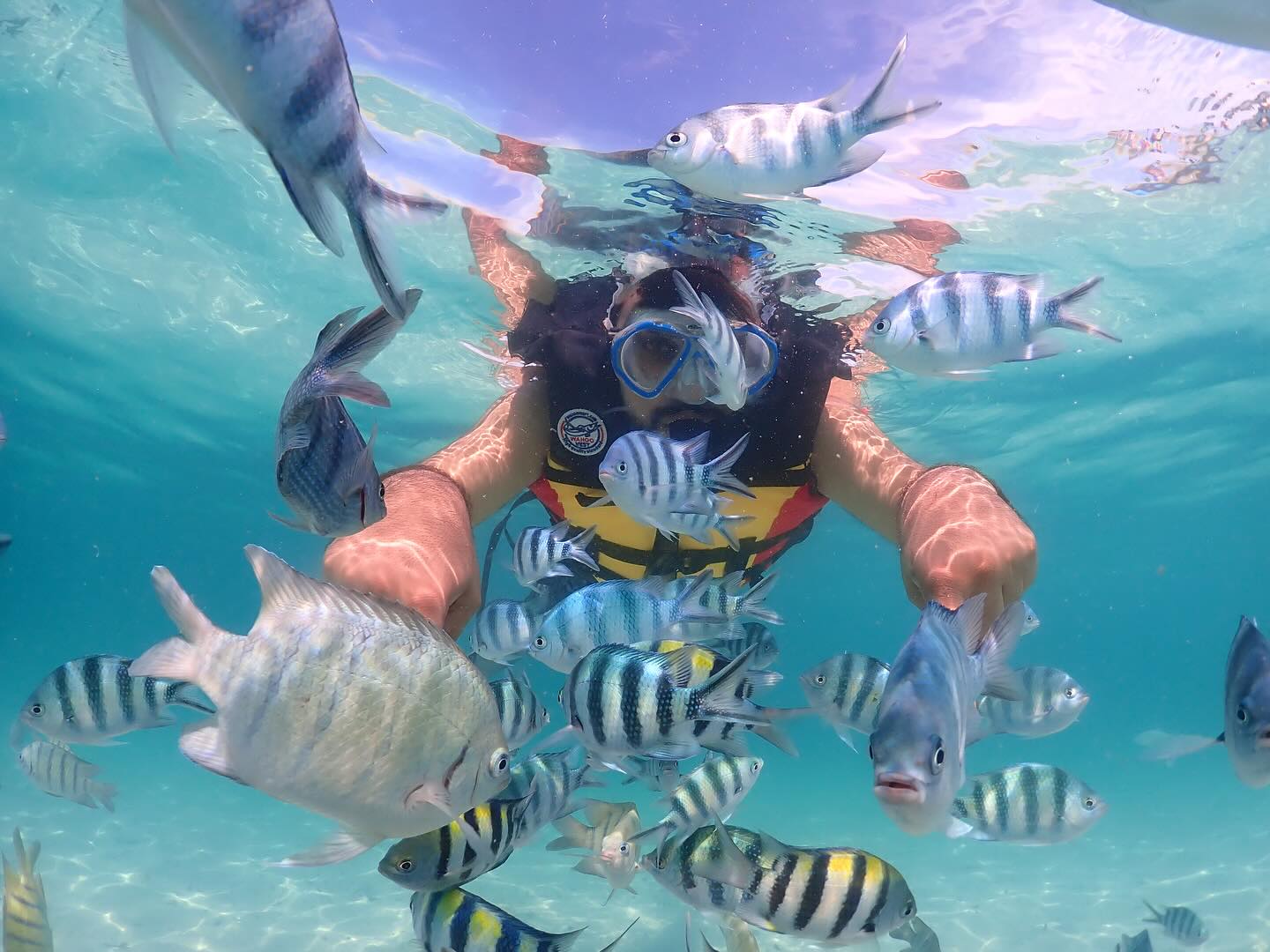 חבילת שנורקלינג וסליידר באי קו לארן