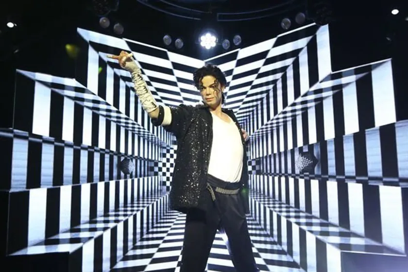 מייקל ג'קסון במאדאם טוסו